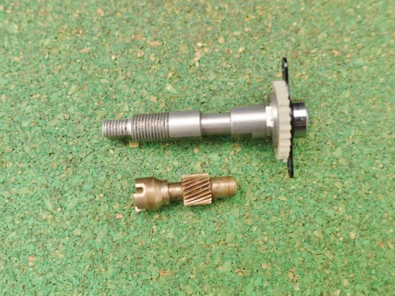 Photo1: 16 Metanium Mgl Pinion, Gear Shaft Set [4425] (1)