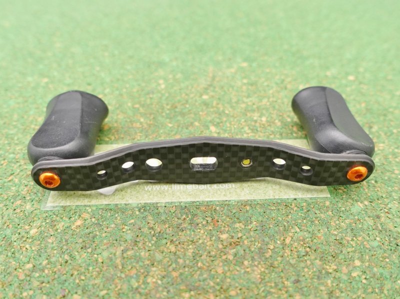 Photo3: KTF Daiwa Offset Carbon Handle 85mm [5267] (3)