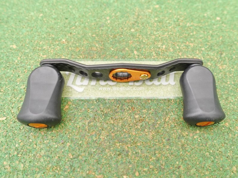 Photo2: KTF Daiwa Offset Carbon Handle 85mm [5267] (2)