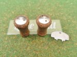 Photo3: Old Daiwa Cork Knob [4882] (3)