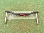 Photo1: Daiwa Original Carbon Handle 80mm [4930] (1)