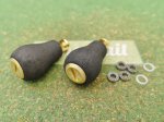 Photo1: ZPI Eva Light Knob [4989] (1)