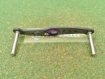 Photo1: Daiwa Original Carbon Handle 90mm [5004] (1)