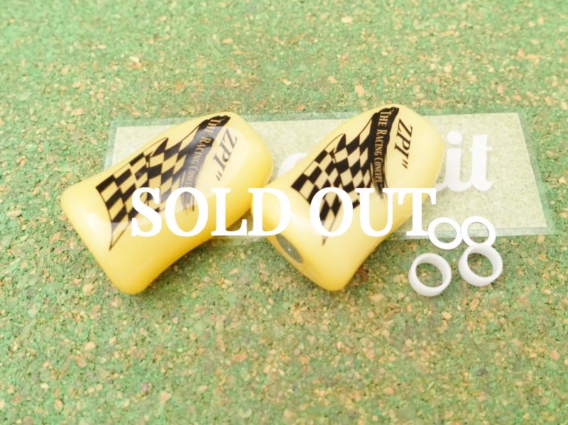Photo1: ZPI Graphic Bone Knob  [5135] (1)