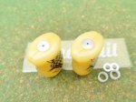 Photo3: ZPI Graphic Bone Knob  [5135] (3)