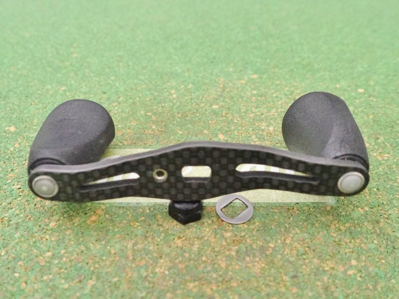 Photo3: Abu Garcia Original Carbon Handle 80mm  [5142] (3)