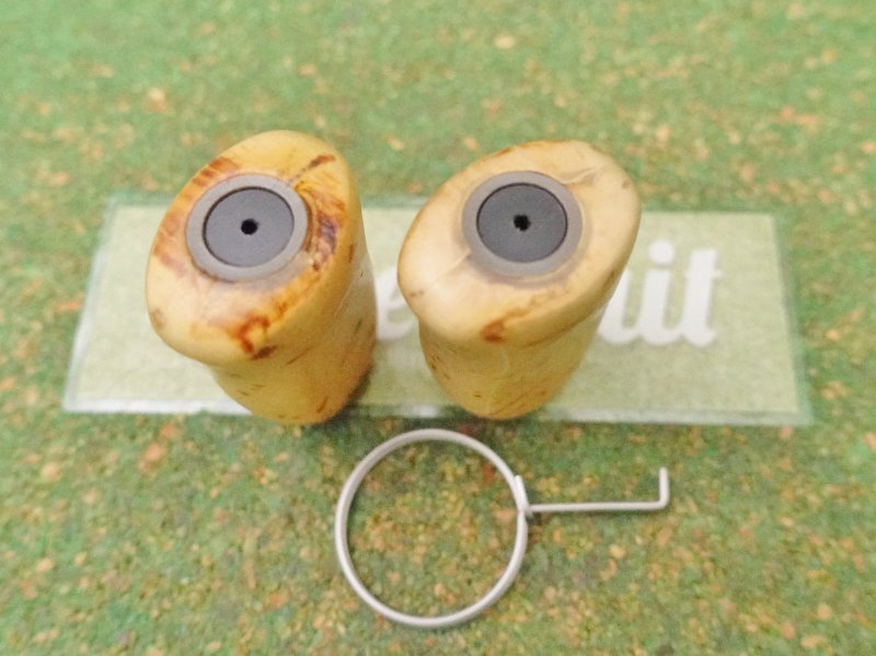 Photo3: Old Daiwa Cork Knob [5189] (3)