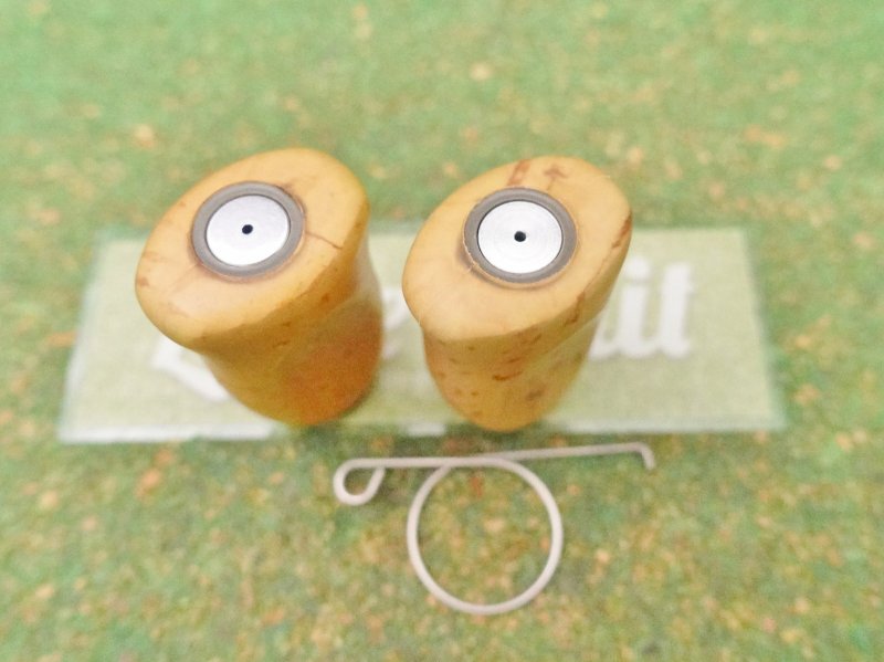 Photo3: Old Daiwa Cork Knob [5188] (3)