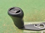 Photo3: Abu Garcia Original Carbon Handle 95mm  [5222] (3)