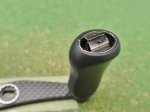 Photo4: Abu Garcia Original Carbon Handle 95mm  [5222] (4)