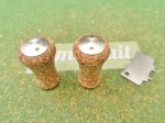 Photo3: Old Daiwa Cork Knob [5223] (3)