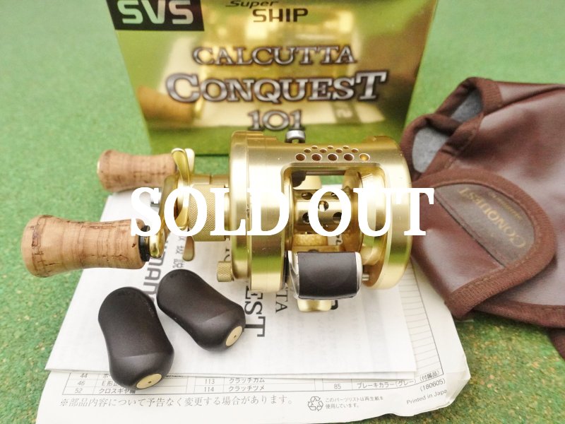 Photo1: Shimano Calcutta Conquest 101 [5317 ] (1)