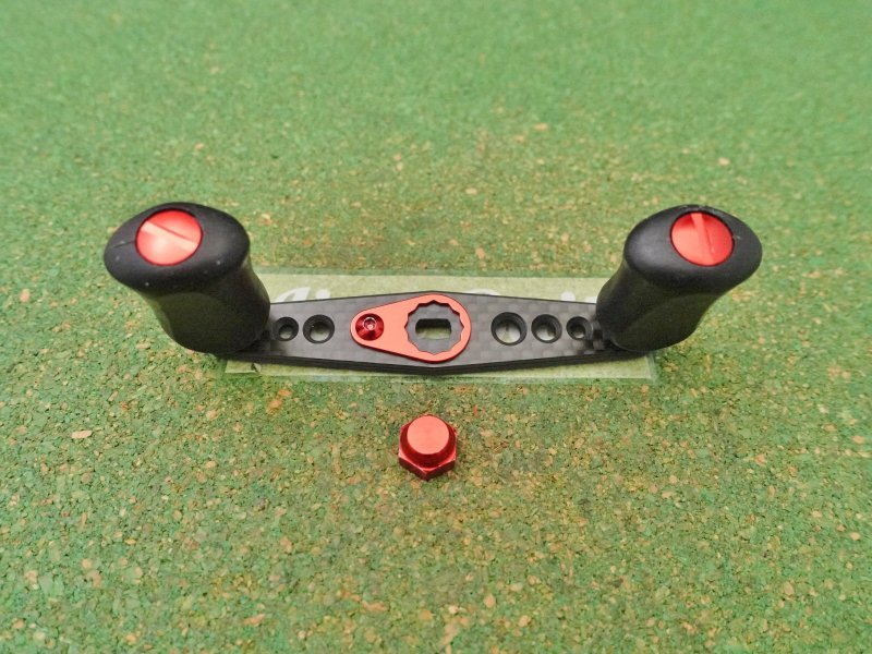 Photo1: KTF Shimano Carbon Handle 80mm [5406] (1)