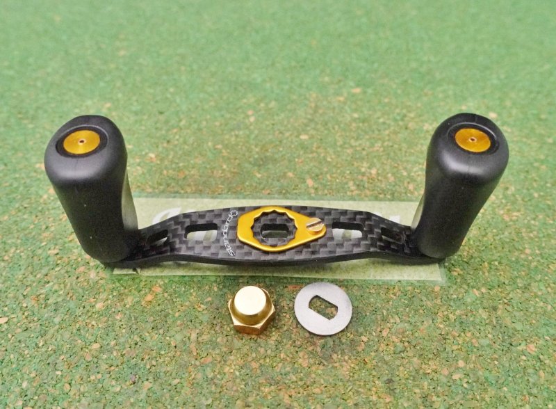 Photo1: Studio Composite Shimanoi Carbon Handle 80mm [5408] (1)