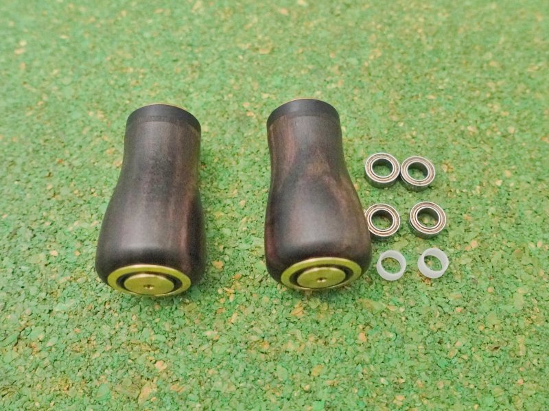 Photo2: Brimo Wood Knob [5427] (2)