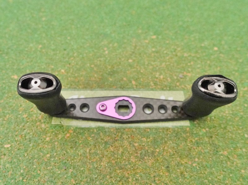 Photo1: KTF Shimano Carbon Handle 80mm [5437] (1)