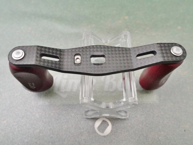 Photo4: Daiwa T.N. Limited Carbon Handle 80mm [5476] (4)