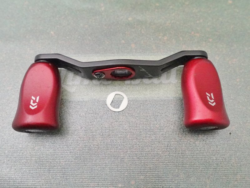 Photo2: Daiwa T.N. Limited Carbon Handle 80mm [5476] (2)