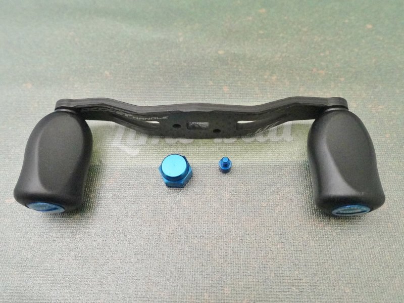 Photo5: ZPI Daiwa/Abu Offset Carbon Handle 92mm [5493] (5)