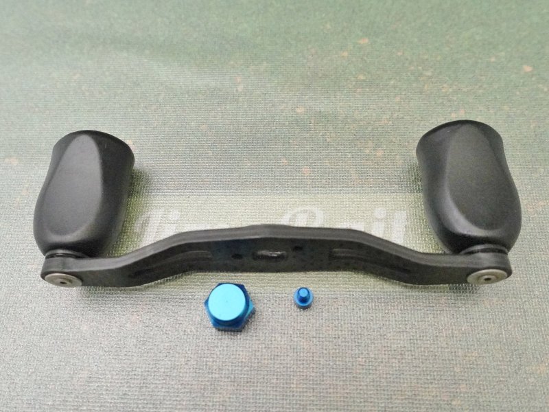 Photo6: ZPI Daiwa/Abu Offset Carbon Handle 92mm [5493] (6)