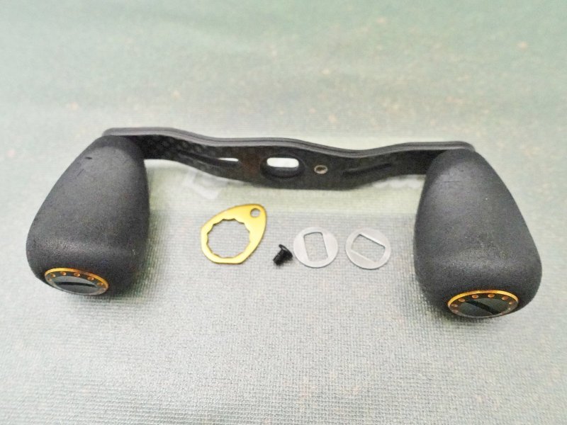 Photo3: Abu Garcia Original Carbon Handle 90mm  [5494] (3)