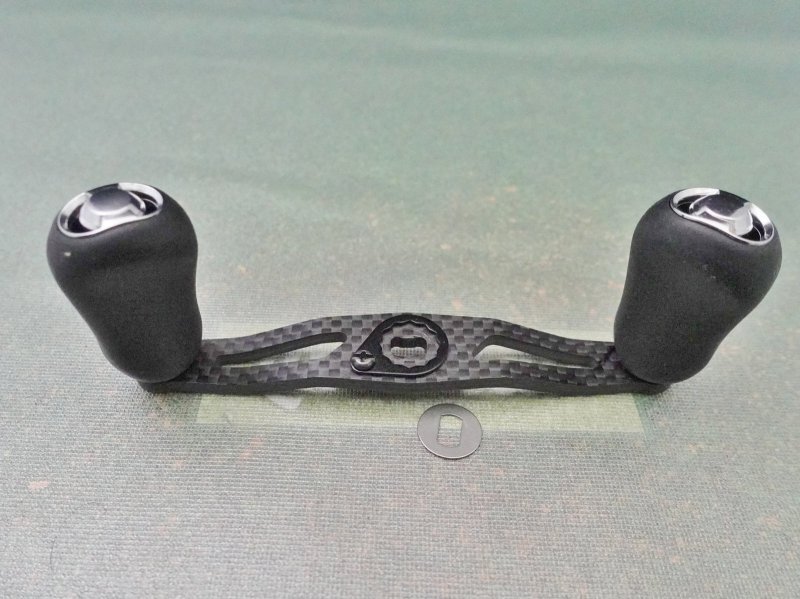 Photo1: Shimano 95mm  Carbon Handle [5532] (1)