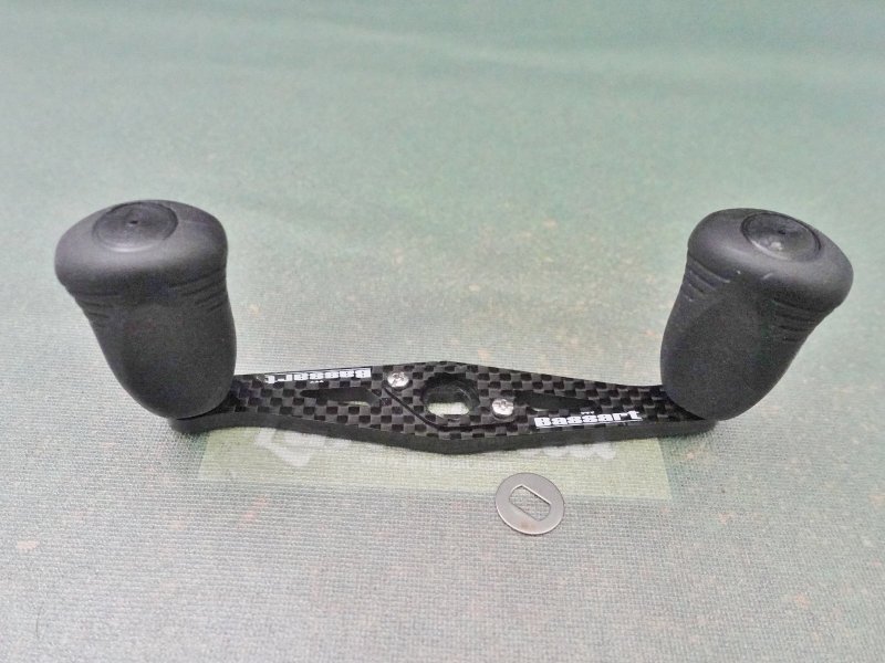 Photo1: Bassart Daiwa 95mm  Carbon Handle [5531] (1)