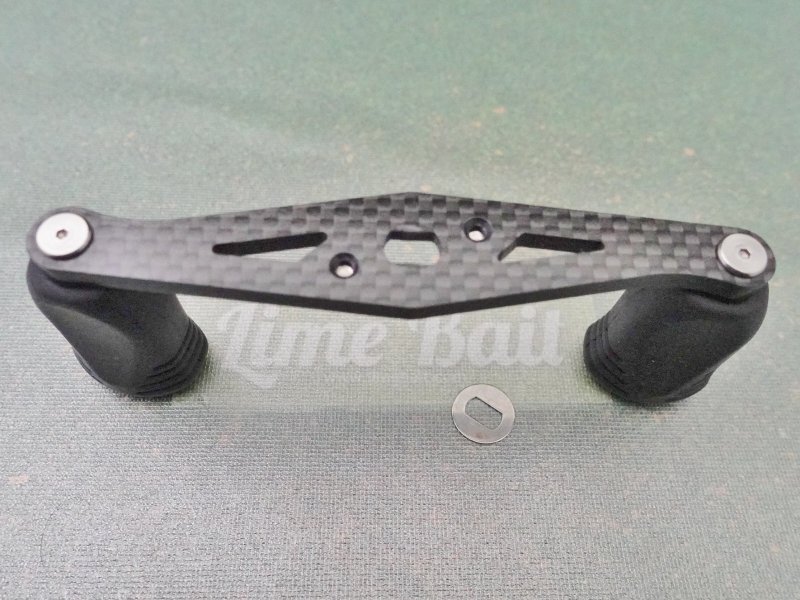 Photo4: Bassart Daiwa 95mm  Carbon Handle [5531] (4)