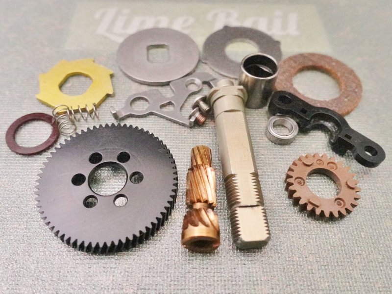 Photo2: Daiwa Alphas SV 105SHLGear Set  [5578] (2)