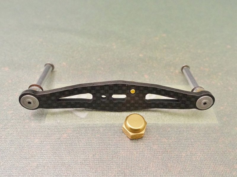 Photo3: ZPI Shimano BFC  Carbon Handle 80mm [5585] (3)