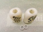 Photo4: ZPI Graphic Bone Knob  [5592] (4)