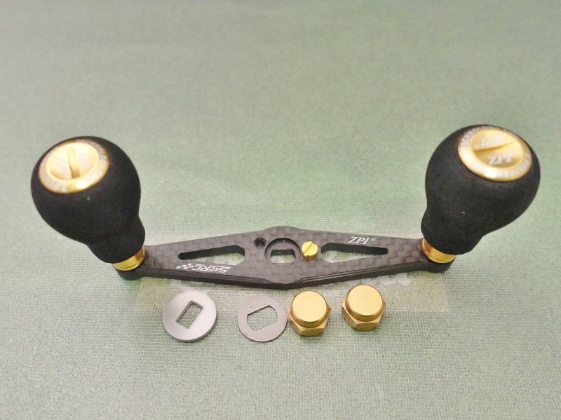 Photo1: ZPI Shimano Carbon Handle 92mm [5618] (1)