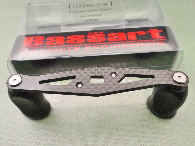 Photo4: G-Craft Bassart Daiwa Carbon Handle 90mm [5617] (4)