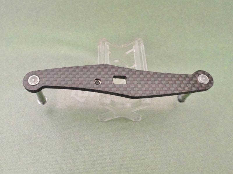 Photo3: Abu Garcia Original Carbon Handle 95mm [5670] (3)