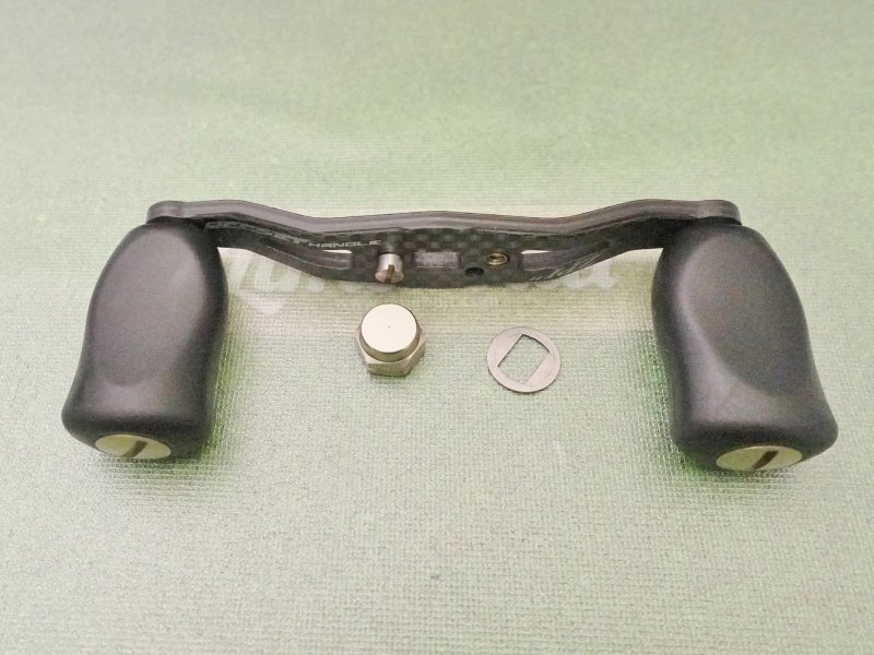 Photo2: ZPI Daiwa Offset  Carbon Handle 86mm [5705] (2)