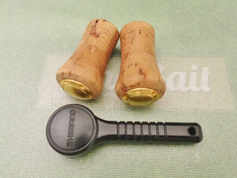 Photo3: Shimano Yumeya Cork Knob [5756] (3)