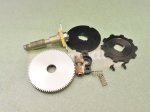 Photo2: Shimano Metanium Mg7 L Gear Set [5800] (2)