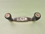 Photo1: Abu Garcia Original Carbon Handle 90mm [5815] (1)