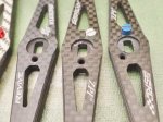 Photo2: SET 6x ZPI Shimano Carbon Handle 92mm [5914] (2)