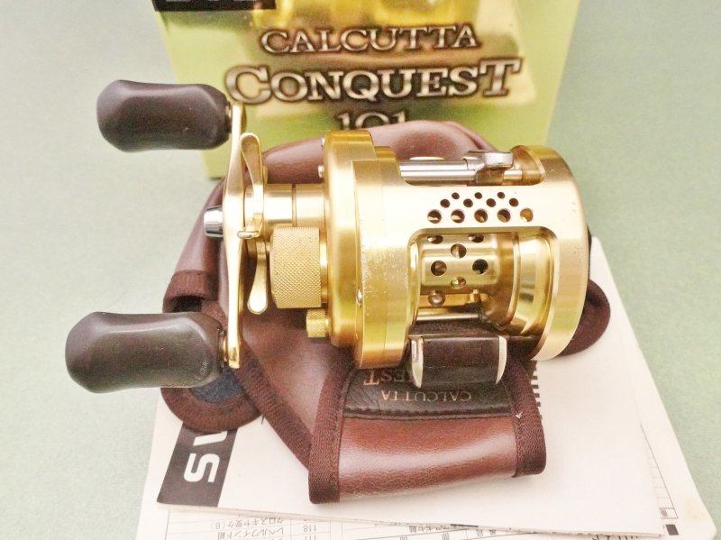 Photo1: Shimano 01 Calcutta Conquest 101 [5965] (1)