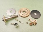 Photo2: Shimano Scorpion XT 1501 Gear Set [6027] (2)