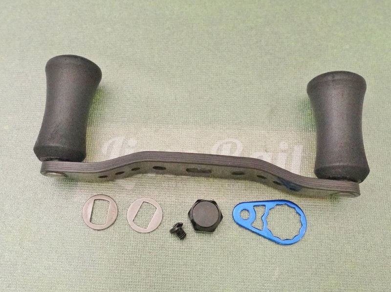 Photo3: Abu Garcia Original Carbon Handle 90mm [6072] (3)