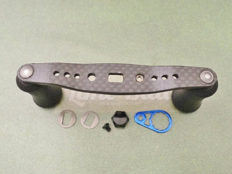 Photo4: Abu Garcia Original Carbon Handle 90mm [6072] (4)