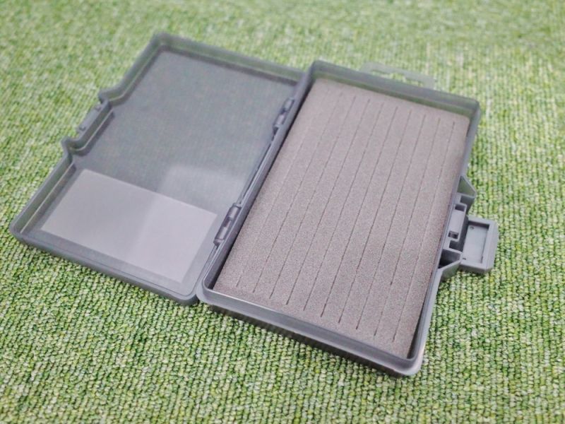 thumbnail image 2 of Daiichi MC Case #195S Slit Foam Box - 195x114x20mm Black Polypropylene Storage Case 2 of 10